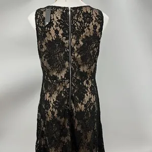 Apt 9 Black Lace Whimsigoth New Sleeveless Dress thumbnail 7