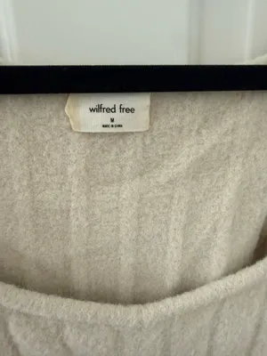 Aritzia hush knit ribbed Wilfred Sweater thumbnail 3