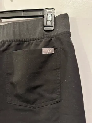 FIGS Zamora Jogger Scrub Bottoms Black thumbnail 8