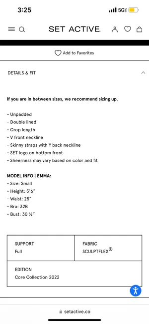 Set Active Sculptflex Ribbed V Bra thumbnail 6