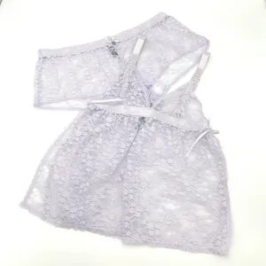 Rachel Roy Lace Cami Shorts Lingerie Set Women XL Pastel Floral Fairy Coquette‎ thumbnail 2