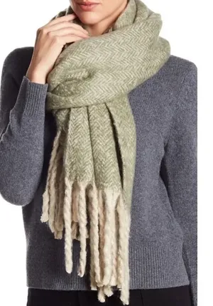 Free people blanket scarf thumbnail 1
