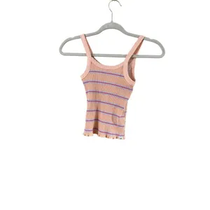 Billabong Women's Striped Ribbed Tank Top Peach Multi thumbnail 8