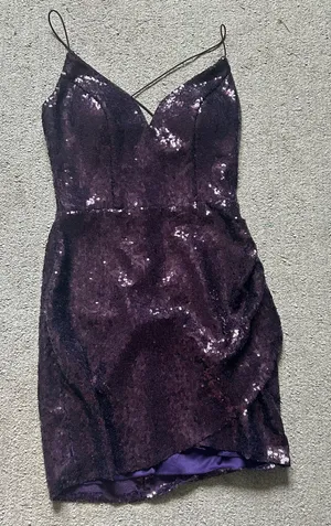 B. Darlin purple dress thumbnail 1