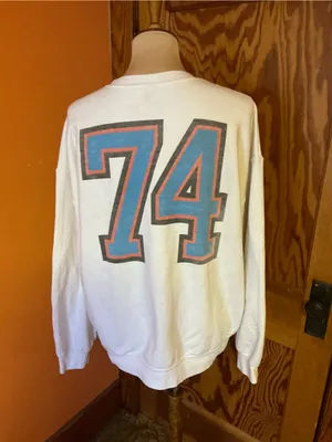 Junk Food Clothing Grateful Dead Oakland Coliseum 1974 Sweatshirt Oversized thumbnail 8