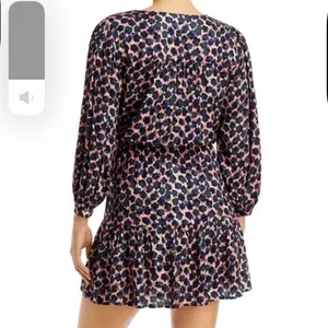 Velvet‎ by Graham & Spencer Mini dress V Neck Long Sleeve Size Medium Geometric thumbnail 10