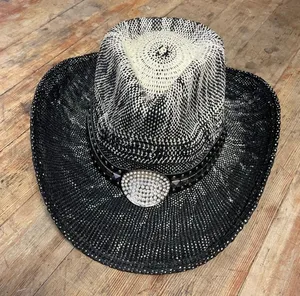 Black Bling Ombré Cowboy Hat thumbnail 1