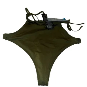 H&M Womens Bikini Bottom Size 10 Olive thumbnail 5