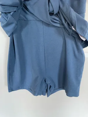 NWT American Eagle Outfitters Women’s Mini Dress Scoop Neck Blue Size XS thumbnail 8