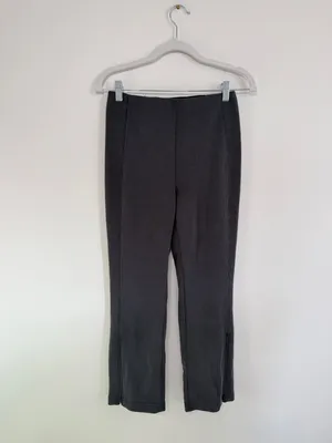 NWOT Lululemon Ribbed Softstreme Flared Pant Size 6 Black thumbnail 2