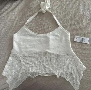 PacSun Top Tank Cropped White thumbnail 1