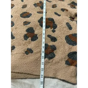 Simply Southern Leopard Crewneck Sweatshirt Size Large Animal Print Warm Soft thumbnail 6