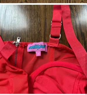 Edikted Mesh Corset Top thumbnail 4