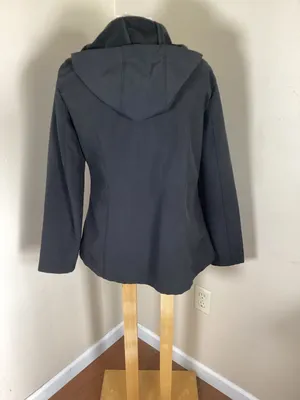 Avalanche Outdoor Supply Women's Black Hooded Softshell Jacket Size M thumbnail 3