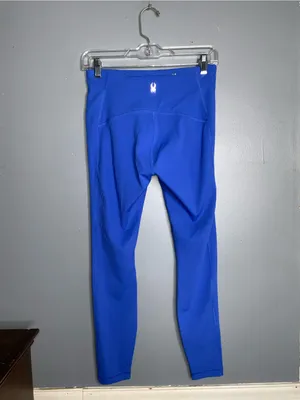 Spyder Royal Blue Ribbed Leggings Small thumbnail 3
