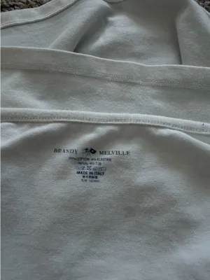 Brandy Melville Tank White thumbnail 3