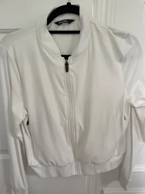 Splits59 AIRWEIGHT BOMBER JACKET IN WHITE SIZE S! thumbnail 5