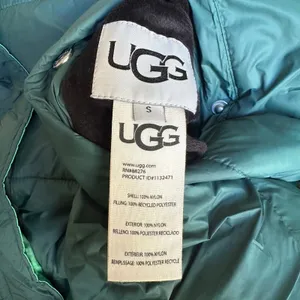 UGG Blue Sydnee Reversible Puffer Vest thumbnail 8