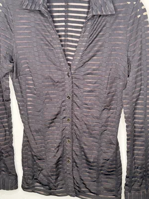 Cache Black Sheer Blouse thumbnail 3