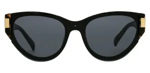 Foster Grant Black Sunglasses with Gold Accents thumbnail 1