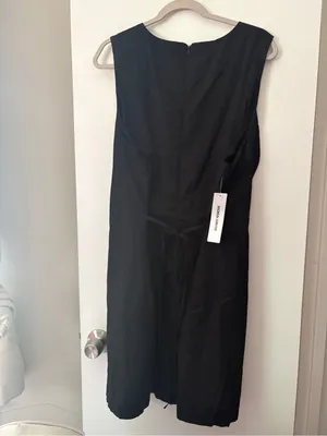 Princess Polly Black Sleeveless Mini Shift Dress thumbnail 3