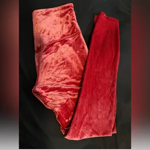 Athleta Women's Burgundy Leggings‎ thumbnail 3