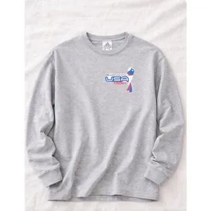 Vintage FIFA WORLD Cup Adidas XL USA Women's 2003 Long Sleeve T-Shirt Gray thumbnail 2