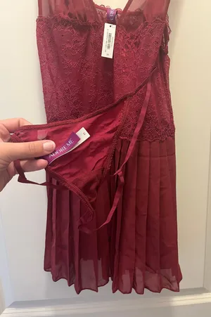 Adore Me NWT  Babydoll Set thumbnail 2