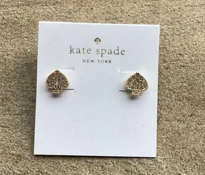 Kate Spade Gold Spade Earrings thumbnail 1