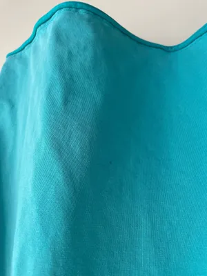 Boutique J. Her Oversized Teal Star Patchwork Short Sleeve Tee Size Small thumbnail 4