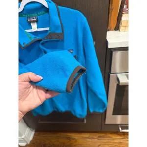 Patagonia Lightweight Synchilla Snap-T Pullover blue women's XL thumbnail 4