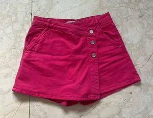 ZARA Pink Skort Mini thumbnail 1