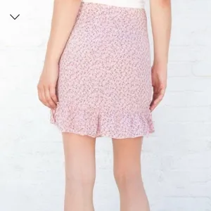 Brandy Melville Pink Rose‎ Floral Cara Ruffle Skirt thumbnail 6