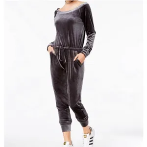Material girl active medium‎ velvet jumpsuit thumbnail 9