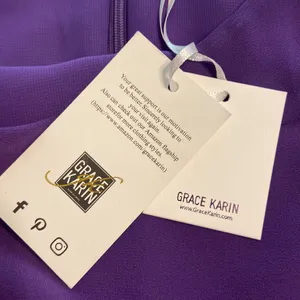 Grace Karin Women’s Dress size XXL long 37” bust 42/44” beautiful purple color thumbnail 7