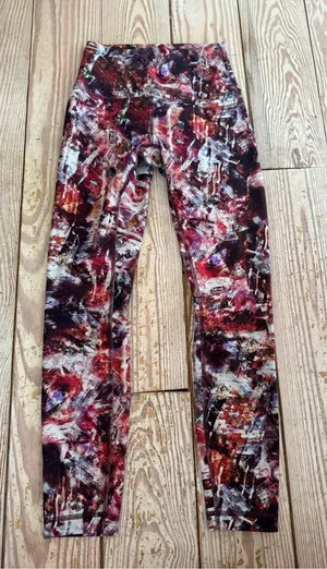 Lululemon Wunder Train urbancity leggings size 4 thumbnail 1