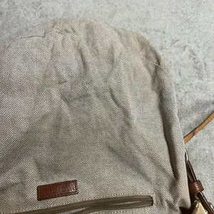 Dooney & Bourke Signature Monogram Luisa Shoulder Bag Leather Trim Brown thumbnail 7