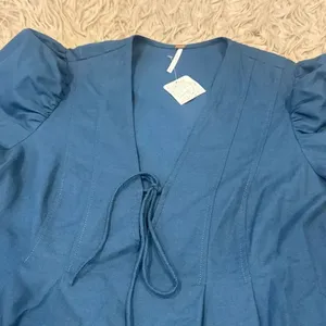 NWT Free People Adelle mini Dress or Tunic size medium thumbnail 2