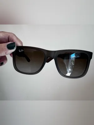 Ray-Ban Square Sunglasses in Dark Brown Frame with Brown Lenses thumbnail 2