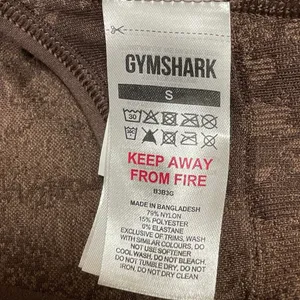 Gymshark Adapt Animal X Whitney Seamless Twist Front Brown Sports Bra Size S thumbnail 4
