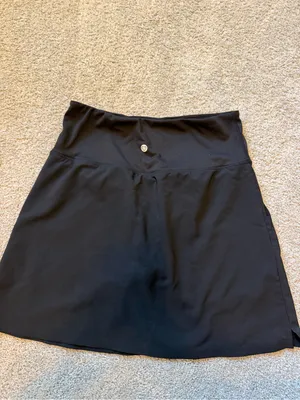 Women's Black Active Skort thumbnail 2