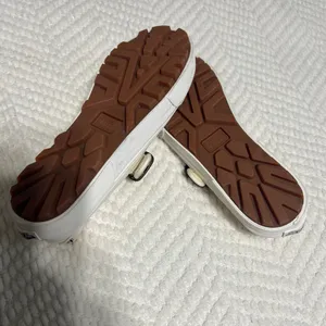 Vans Cream Canvas Shoes thumbnail 4