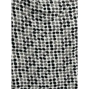 Banana Republic Cowl Neck Top Sleeveless Size XS Grey Oversized Polka Dot Office thumbnail 3