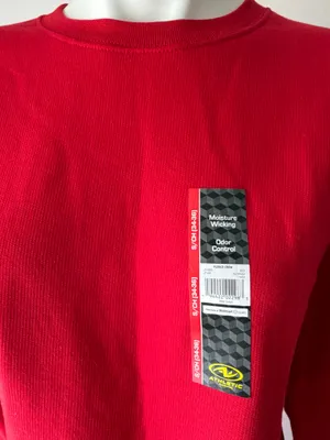 Athletic Works Red 2 Piece Sweat Suit  thumbnail 4