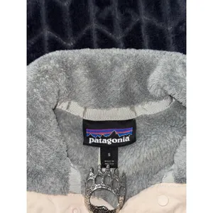Patagonia Women's Retool Snap T Fleece Jacket Pullover Gray‎ Size Small thumbnail 5