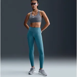 Nike Women's Swift 7/8‎ Dri-FIT Running Leggings Womens XL Teal thumbnail 2