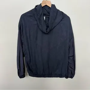 Free People Movement Far and Away Windbreaker Pullover Jacket Black Size Small thumbnail 7