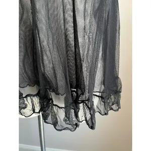 Source Unknown Whimsigoth Sheer Lace Babydoll Tank Goth Grunge Fairycore Top Size S/M thumbnail 5