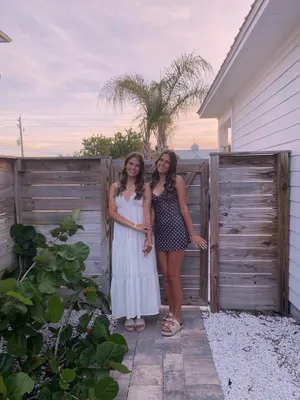 white maxi dress beachy Size M thumbnail 3