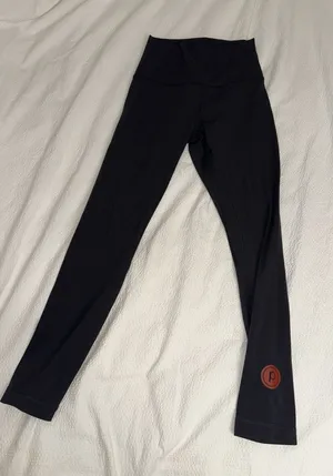 Lululemon Peleton High Rise Wunder Under Cropped 24" Leggings Sz4 thumbnail 1